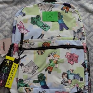 Minecraft Kids Backpack - Multicolor